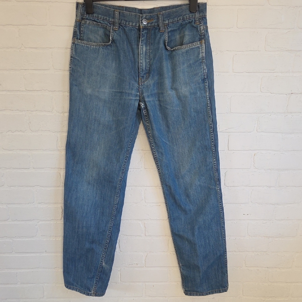 Cheap Monday Men's Straight Blue Jeans